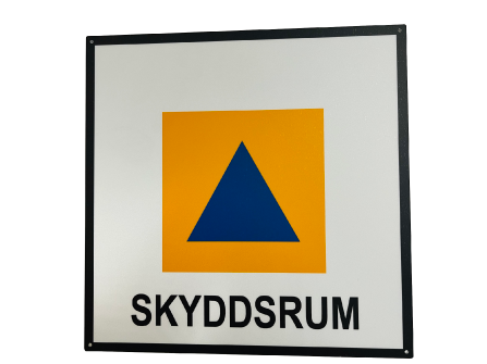 Skyddsrumsskyltar. Beställ och köp idag, snabb leverans.
