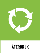 Återvinningsskyltar - Källsorteringsskyltar - Returskyltar - Återbruk