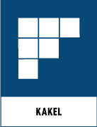 Återvinningsskyltar - Källsorteringsskyltar - Returskyltar - Byggavfall - Kakel