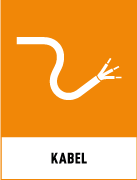 Återvinningsskyltar - Källsorteringsskyltar - Returskyltar - Elektronikavfall - Kabel