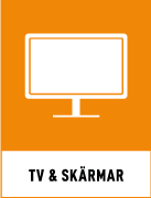 Återvinningsskyltar - Källsorteringsskyltar - Returskyltar - Elektronikavfall - TV och skärmar