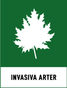 Återvinningsskyltar - Källsorteringsskyltar - Returskyltar - Trädgårdsavfall - Invasiva arter