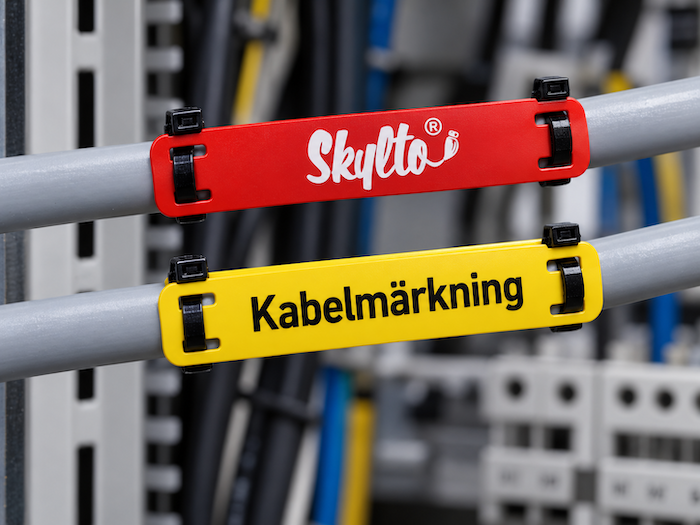 Kabelmärkning i ABS-plast