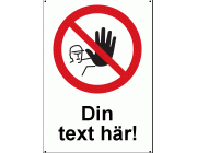 Byggskyltar - Köp eller beställ med egen text.