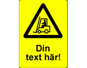 Byggskyltar - Köp eller beställ med egen text.