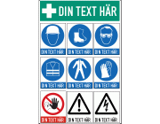 Byggskyltar - Köp eller beställ med egen text.
