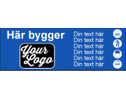 Byggskyltar - Köp eller beställ med egen text.