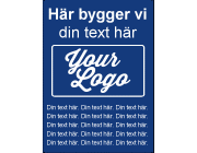 Byggskyltar - Köp eller beställ med egen text.